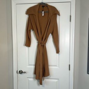 Express Long Collared Cardigan